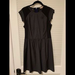 Rebecca Taylor black and charcoal dress